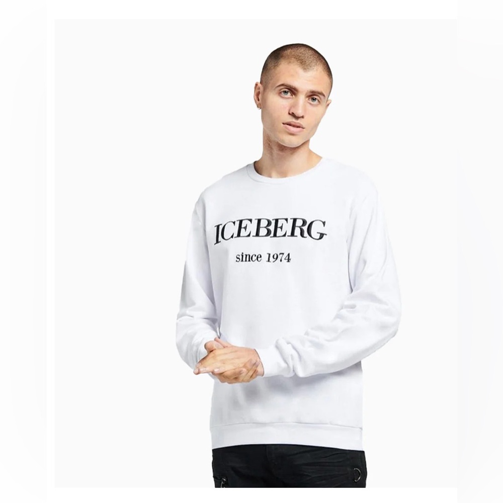 Used-Iceberg
Men's Essential Long Sleeve Crew Neck Sweatshirt